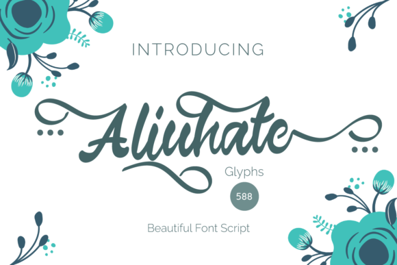 Aliuhate: The Script Font That Builds Modern Brand Connections