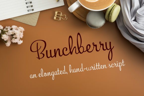 Bunchberry: A Handwritten Font Built for Modern Marketing