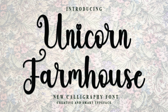 Finding the Perfect Handwritten Font: Unicorn Farmhouse