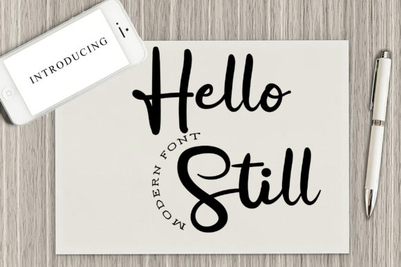 Hello Still: A Fresh Script Font for Your Digital Campaigns