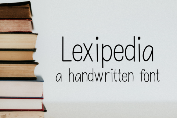 Lexipedia: A Handwritten Font for Digital Brand Identity