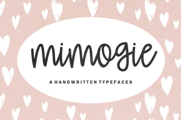 Mimogie Font: A Handwritten Style for Your Creative Products