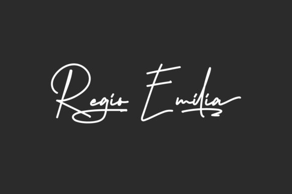 Regio Emilia: The Signature Script Font for Crafters & Creators