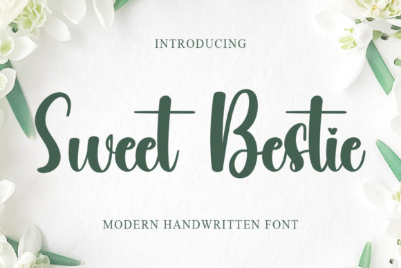 Sweet Bestie: The Friendly Font for Creative Makers