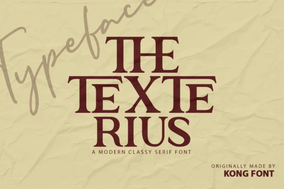 The Texterius Serif Font: A Web Designer’s Practical Choice