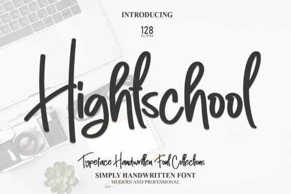 Why Hightschool Could Be Your Perfect Branding Font