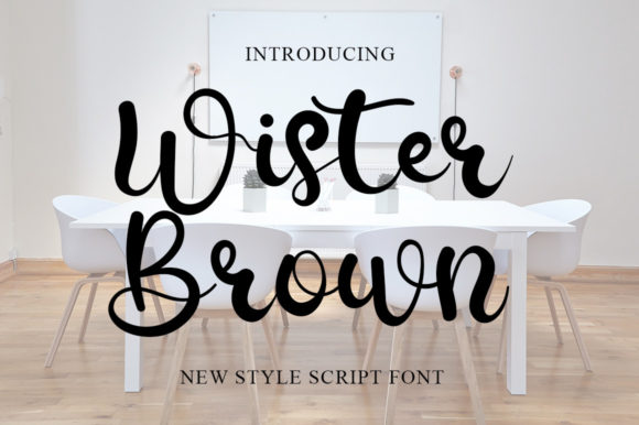 Wister Brown: A Font for Elegant and Joyful Digital Design